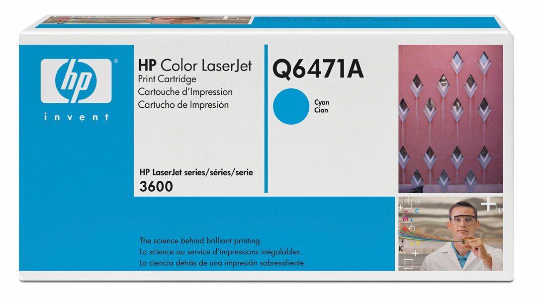 Картридж HP Q6471A (Голубой)