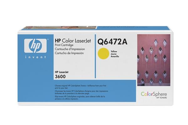 Картридж HP Q6472A (Желтый)
