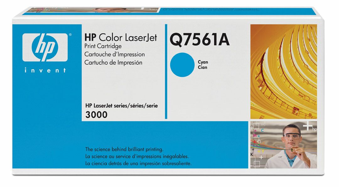 Картридж HP Q7561A (Голубой)